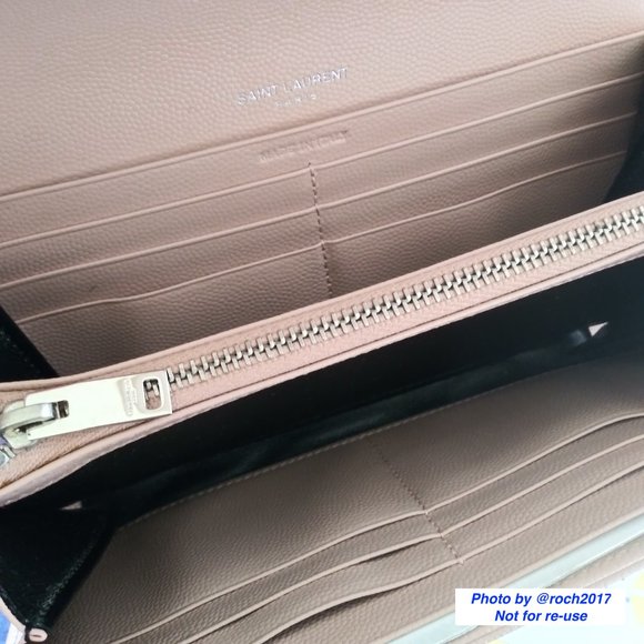 YSL Yves Saint Laurent Monogram Matelasse Wallet - Picture 3 of 15